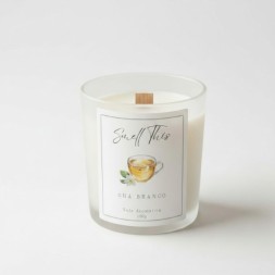 Vela Aromática Chá Branco - 200g