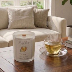 Vela Aromática Chá Branco - 200g